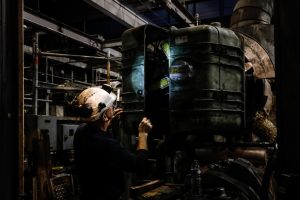 France has extended the legal operation times of coal plants in the country in order to combat blackouts this winter. (EPA-EFE/TERESA SUAREZ)
