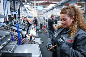 Nearly one-third of businesses operating in Germany are moving some of their operations out of the country in response to its green agenda, research has found. (Photo by Sascha Schuermann/Getty Images)