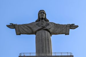 German automotive giant Porsche has apologised after a famous statue of Jesus was airbrushed from one of its recently published advertisements. (Photo by Horacio Villalobos#Corbis/Corbis via Getty Images)