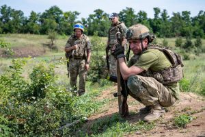 Around 500,000 troops in total have either been killed or injured since the beginning of Russia's renewed invasion of Ukraine, U.S. officials have claimed. (Photo by Scott Peterson/Getty Images)