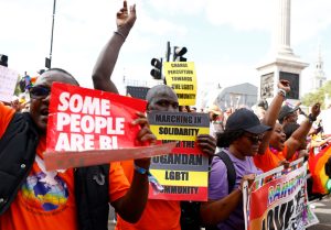 The EU will not cease providing Uganda with aid over the country's new anti-gay law, the European Commission has confirmed. (Photo by Peter Nicholls/Getty Images for Pride In London)