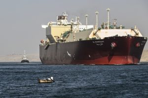 Oil tankers in the Red Sea (EPA-EFE/MOHAMED HOSSAM)