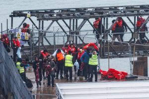 Britain is still failing to appropriately crack down on illegal migrants crossing the English Channel, French authorities have claimed. (Photo by Dan Kitwood/Getty Images)