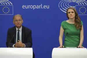 Centre-right members of the European Parliament have written to their rival Greens/EFA group to demand answers regarding an ongoing sexual harassment scandal. (EPA-EFE/JULIEN WARNAND)