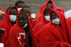 The Canary Islands is one of the most popular destinations for would-be asylum seekers. An estimated 53,000 migrants arrived on the islands in 2023, many of whom were unaccompanied minors. (Photo by Dan Kitwood/Getty Images)