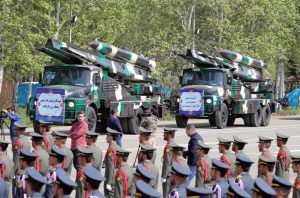 The kind of wide-ranging political-military synchronisation on display last Sunday will not be as straightforward to achieve elsewhere. (EPA-EFE/ABEDIN TAHERKENAREH)
