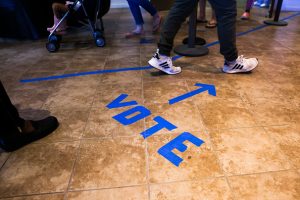 Interest in the EU election is higher this time than five years ago, a new survey has revealed. (Photo by Michael Ciaglo/Getty Images)