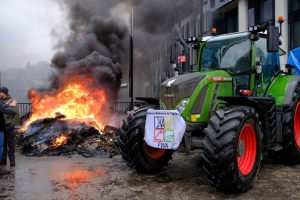 Europe must do more to help farmers make a living off of market prices or face more tractor protests, the head of a major farmers' association has warned. Photo by Thierry Monasse/Getty Images)