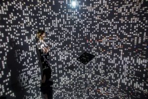 French President Emanuel Macrons vows to make France an "undisputed leader in AI.(Photo by Chris McGrath/Getty Images)