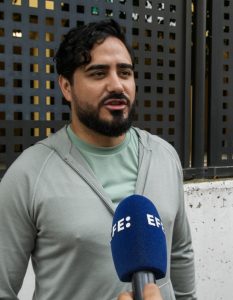 Alvise Perez, head of new Spanish party SALF (EPA-EFE/Raul Caro)