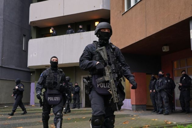 STOCK IMAGE: Police have raided over 70 homes in Germany concerning incidents of so-called "online hate posting", the country's Justice Ministry has announced. (Photo by Sean Gallup/Getty Images)
