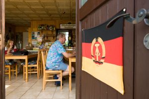 An East-West split has emerged in Germany following the country's European Parliament election. (Photo by Thierry Tronnel/Corbis via Getty Images)