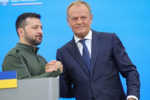 Poland is to seek an exemption from European Union emission fees so that it can burn extra coal to supply Ukraine with electricity this winter. (EPA-EFE/Rafal Guz POLAND OUT)