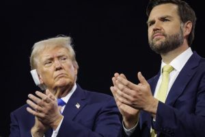 Trump and Vance, what may be America's winning ticket (Photo by Alex Wong/Getty Images)