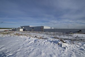 Press reports of lost body parts and explosions at Northvolt battery factory, Skelleftea, Sweden,.EPA-EFE/Erland Segerstedt