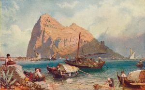 Gibraltar, British since 1713. How important it stays that way? Just ask Admiral Lord Nelson (Photo by The Print Collector/Getty Images)