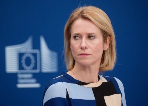 Kaja Kallas, High Representative for Foreign Affairs and Security Policy and Vice-President of the European Commission. (Thierry Monasse/Getty Images)