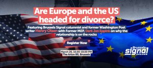 Are Europe and the US headed for divorce?