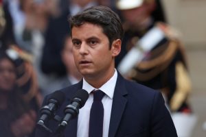 Former France Prime Minister Gabriel Attal, now leading Emmanuel Macron’s Renaissance party, criticised Marine Le Pen and the National Rally's arguing they are attacking France's democracy. EPA-EFE/MOHAMMED BADRA