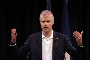 French presidential hopeful Laurent Wauquiez has caused an outcry in France, including within his conservative camp, for suggesting sending migrants awaiting deportation to the remote island of Saint Pierre and Miquelon off Canada's coast. (Photo by Sylvain Lefevre/Getty Images)