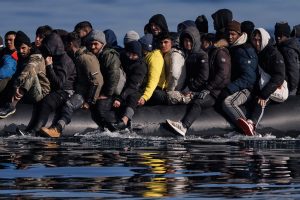 British Conservative MP Robert Jenrick has accused France of all but letting migrants into Britain, claiming the country is being “scammed” by its ally across the Channel. (Photo by Dan Kitwood/Getty Images)