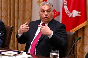 Hungarian Prime Minister Viktor Orban said today that his government would take the European Union to court over its decision last month to phase out Russian gas imports.(Photo by Roberto Schmidt/Getty Images)