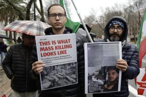 The National Council of Resistance of Iran (NCRI) backs the European Union minister's move to put the Iranian national guard on the "terrorist list" after a deadly crackdown on mass protests. EPA/MARCOS BORGA