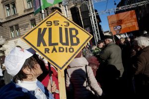 The court of Justice of the European Union ruled yesterday that Hungary violated EU laws on freedom of expression by shutting down Klubrádió, highlighting escalating tension between Brussels and Budapest. (EPA/JANOA MARJAI HUNGARY OUT)