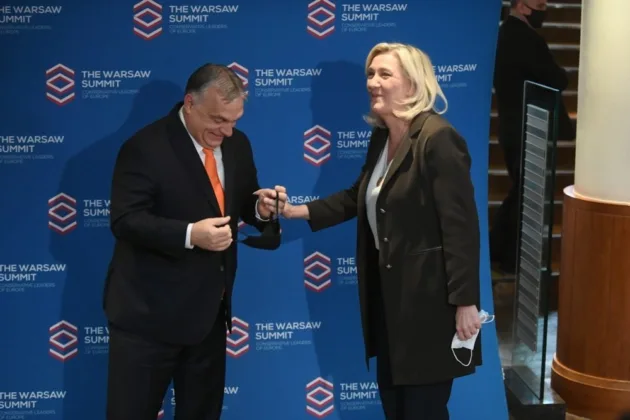 Former Hungarian Prime Minister Viktor Orbán rallied behind Marine Le Pen as questions grow over the future leadership of France's National Rally. He declared that both his personal loyalty and that of his party remain firmly with the RN de facto leader.EPA/MARCIN OBARA POLAND OUT