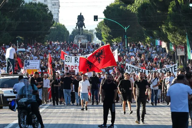 Albania protests against Kushner resort swell