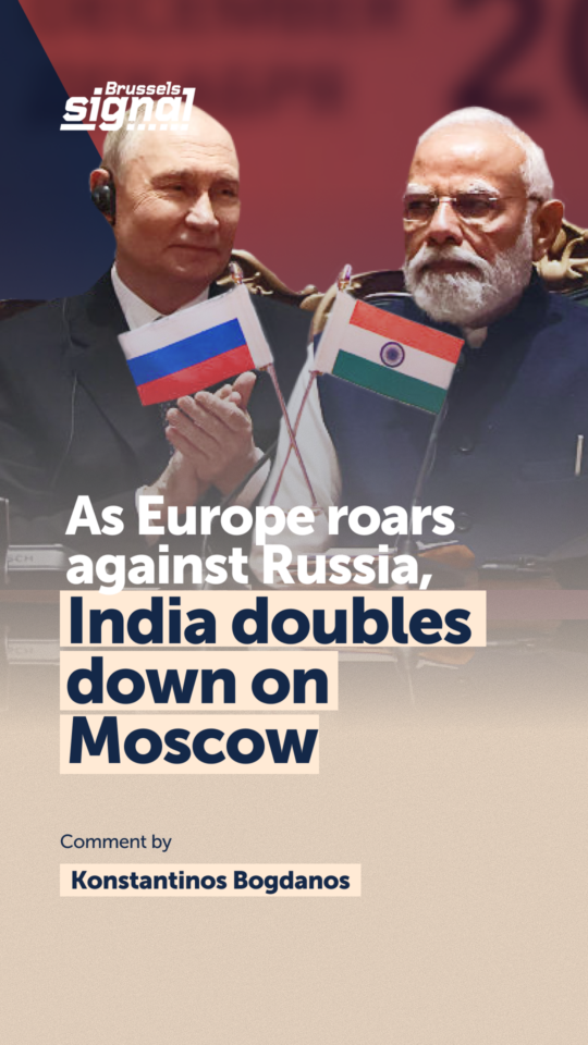 As Europe roars against Russia, India doubles down on Moscow
