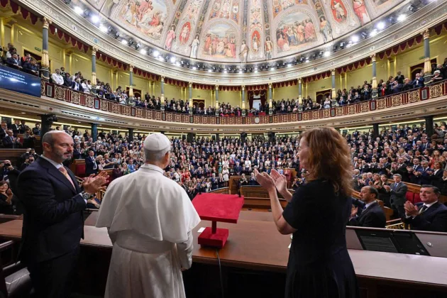 Leo XIV uses first address to Spain's parliament to send Europe a message